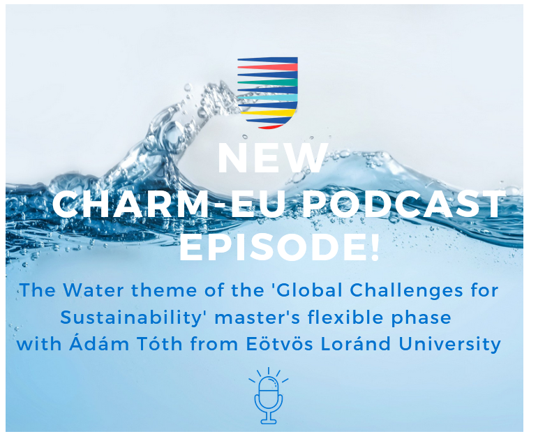 Water with CHARM-EU logo