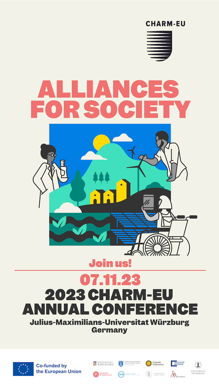 charm-eu annual conference poster 900x1600