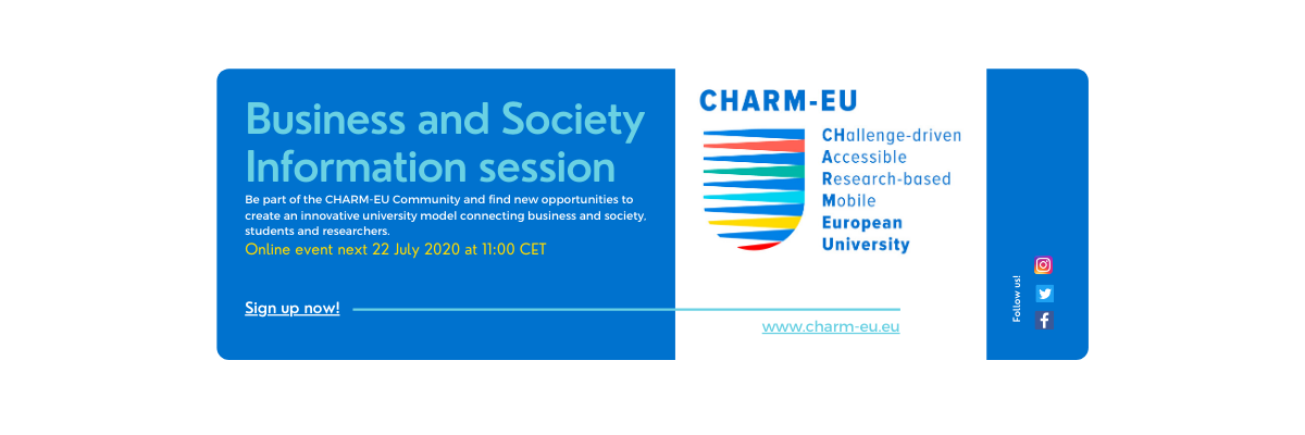 CHARM-EU Information Session Business and Society