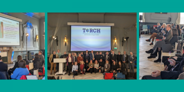 Cover image with photos made during the Second TORCH Annual Forum