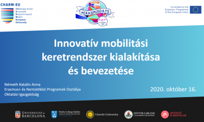 Mobility presentation Erasmus Days